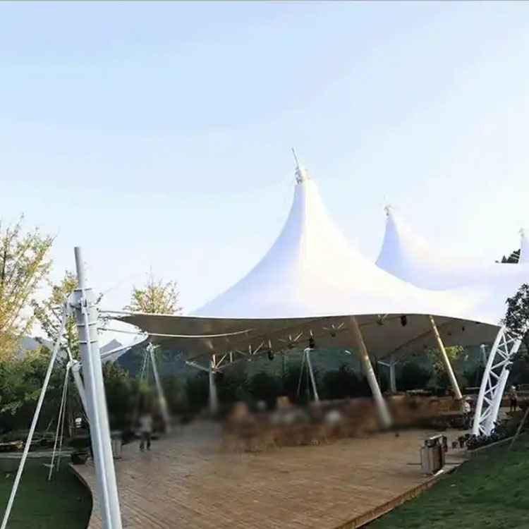 巴彦卓尔膜结构景观棚